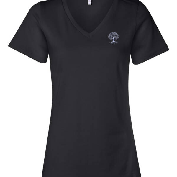 Bella + Canvas Women's Relaxed Jersey V-Neck Tee