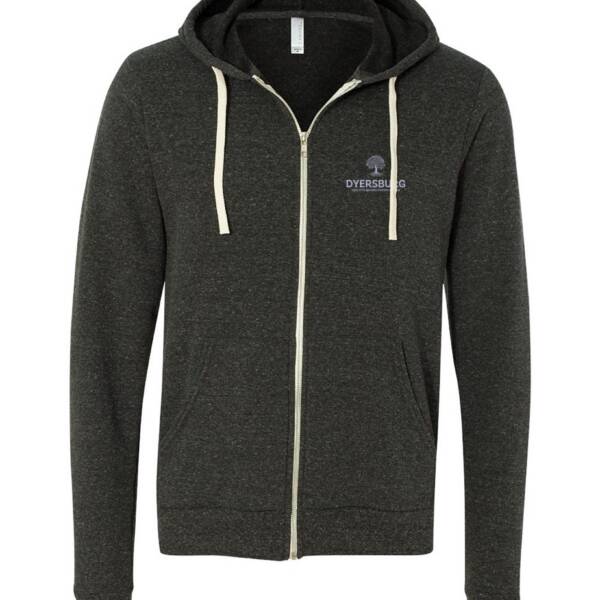 Bella + Canvas Unisex Triblend Sponge Fleece Full-Zip Hoodie