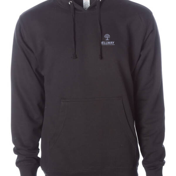 Independent Trading Unisex Midweight Hooded Sweatshirt